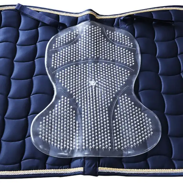 New Gel Saddle Pad Anti-Slip Gel pad for Horse Saddle Bareback Pad for Horses, Perfect for Eventing, Dressage, Jumping Training New Gel Saddle Pad Anti-Slip Gel pad for Horse Saddle Bareback Pad for Horses, Perfect for Eventing, Dressage, Jumping Training