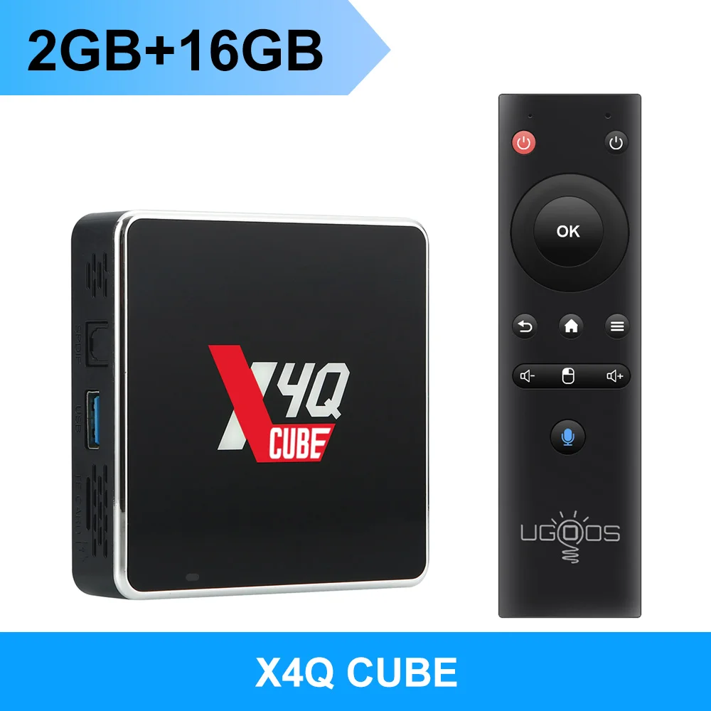 Ugoos X4Q Plus Mini PC 4G+64G Amlogic S905X4 TV Box Android 11 - Mini PC TV  Box Store