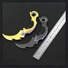 Valorant Weapon 16cm Melee Reaver 2.0 Karambit Knife 16cm Metal Game Peripheral Samurai Sword Alloy Model Keychain Kid Gift Toys 5