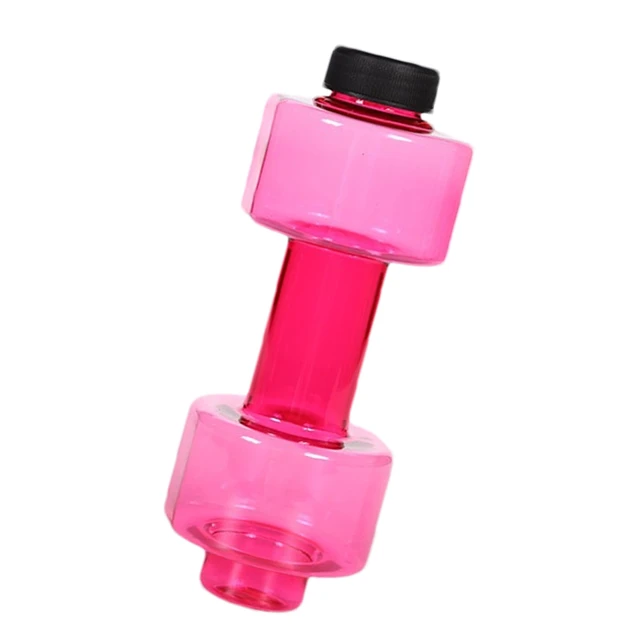 Creative Dumbbell Shaped Water Bottle Large Portable Water Bottle Fitness Exercise  Water Jug For Yoga Running Cycling Camping - AliExpress