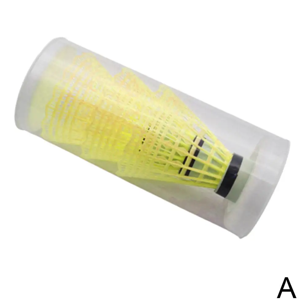 3/6/12Pcs Plastic Badminton Shuttlecock Lightweight For Practice Portable Shuttlecocks Training Kids Entertainment K3H1
