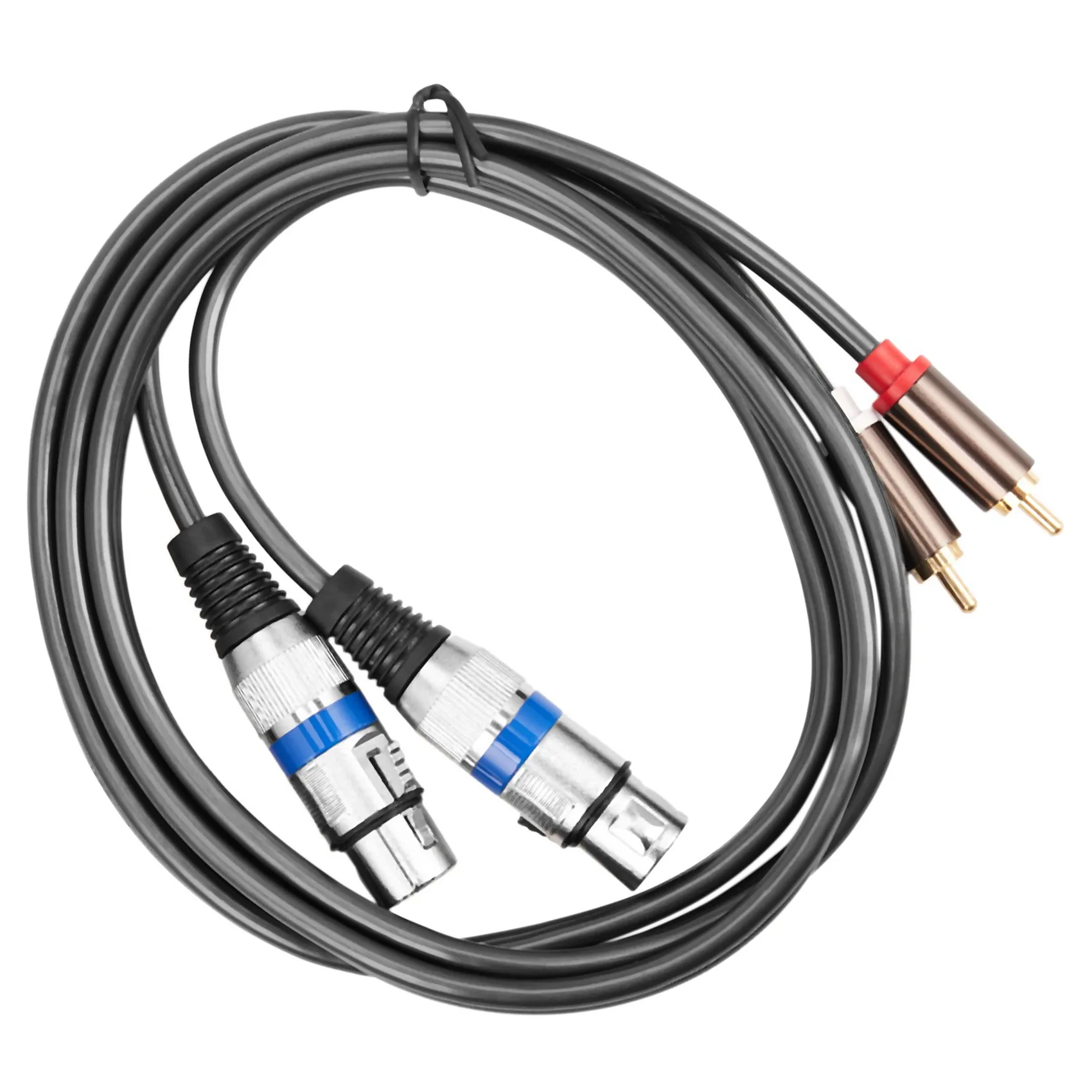 Hifi  ̺, 2 Rca -Xlr 3   ͽ ܼ ,  Xlr- Rca  ̺, 2X, 1.5m