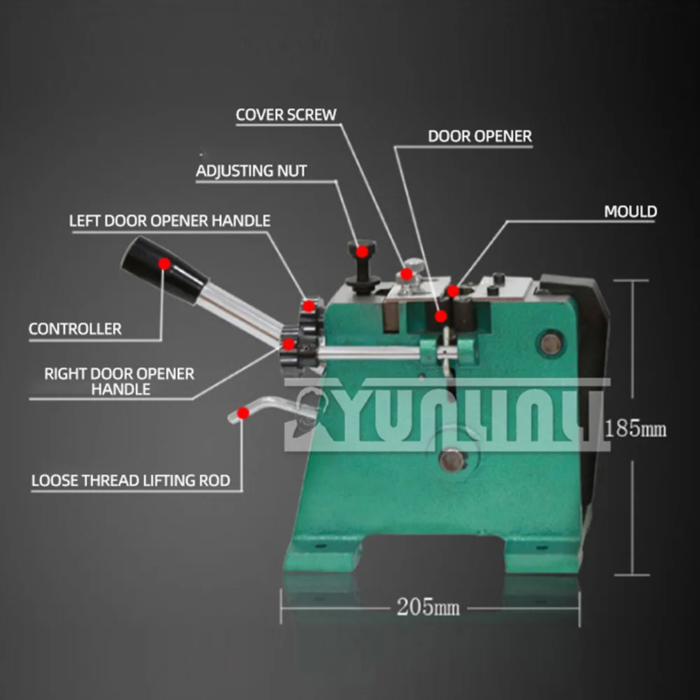 Desktop Mold Cold Splicing Machine Wire Drawing and Cold Welding Machine Copper and Aluminum Wire Pressing Welding