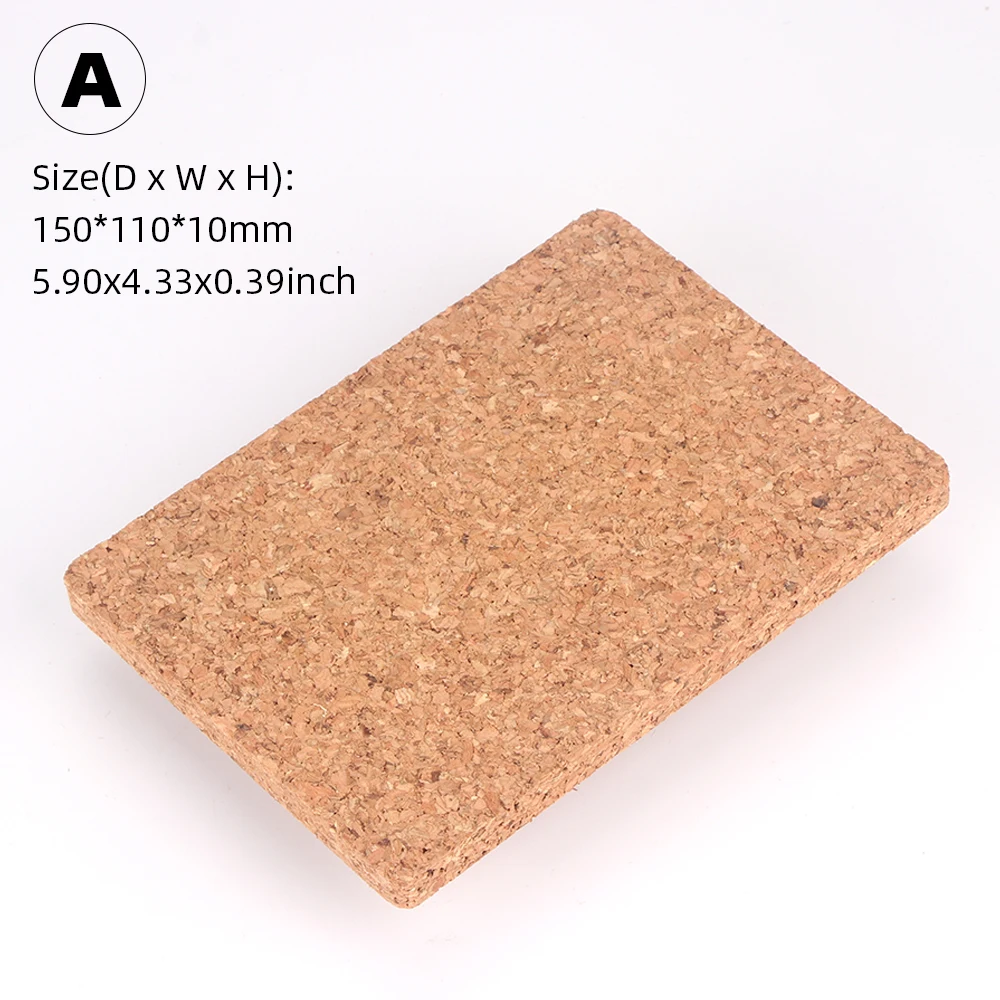 QJH 2 Piece Leather Craft Punching Pad Rubber Mute Board Cutting Hole Stamping Tool, Stamping Mallet Mat Protective DIY Craft