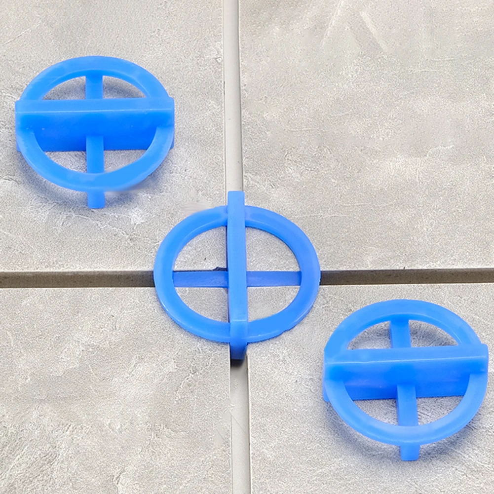 100 Stück Fliesen-Nivelliersystem-Clips, Abstandshalter, Keil für die Installation von Boden-, Wandfliesen mit Kunststoffgrößen von 1 bis 3 mm – Detail 9