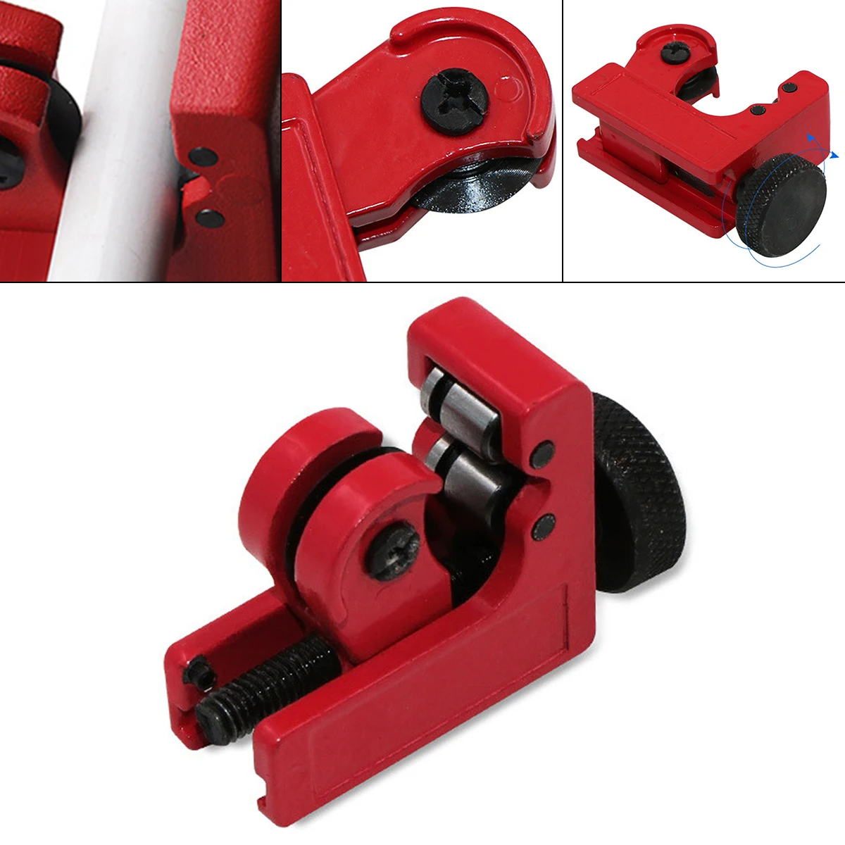

Mini Pipe Cutter Alloy Aluminum Pipe Water Pipe Micro Pipe Tubing Cuter Snipping Slicer Air Conditioner Refrigerator Repair Tool