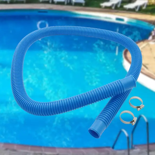 50 Hüvelykes Medence Tömlő Úszómedence Csőszivattyú/Szűrőcsere Klipekkel - Image 2