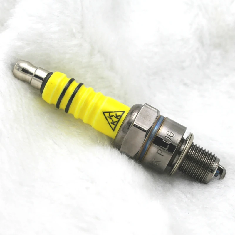Motocycle 10mm A7TC/D8TC Spark Plug for Dirt Bike Moped GY6125CC Scooter Modification Single