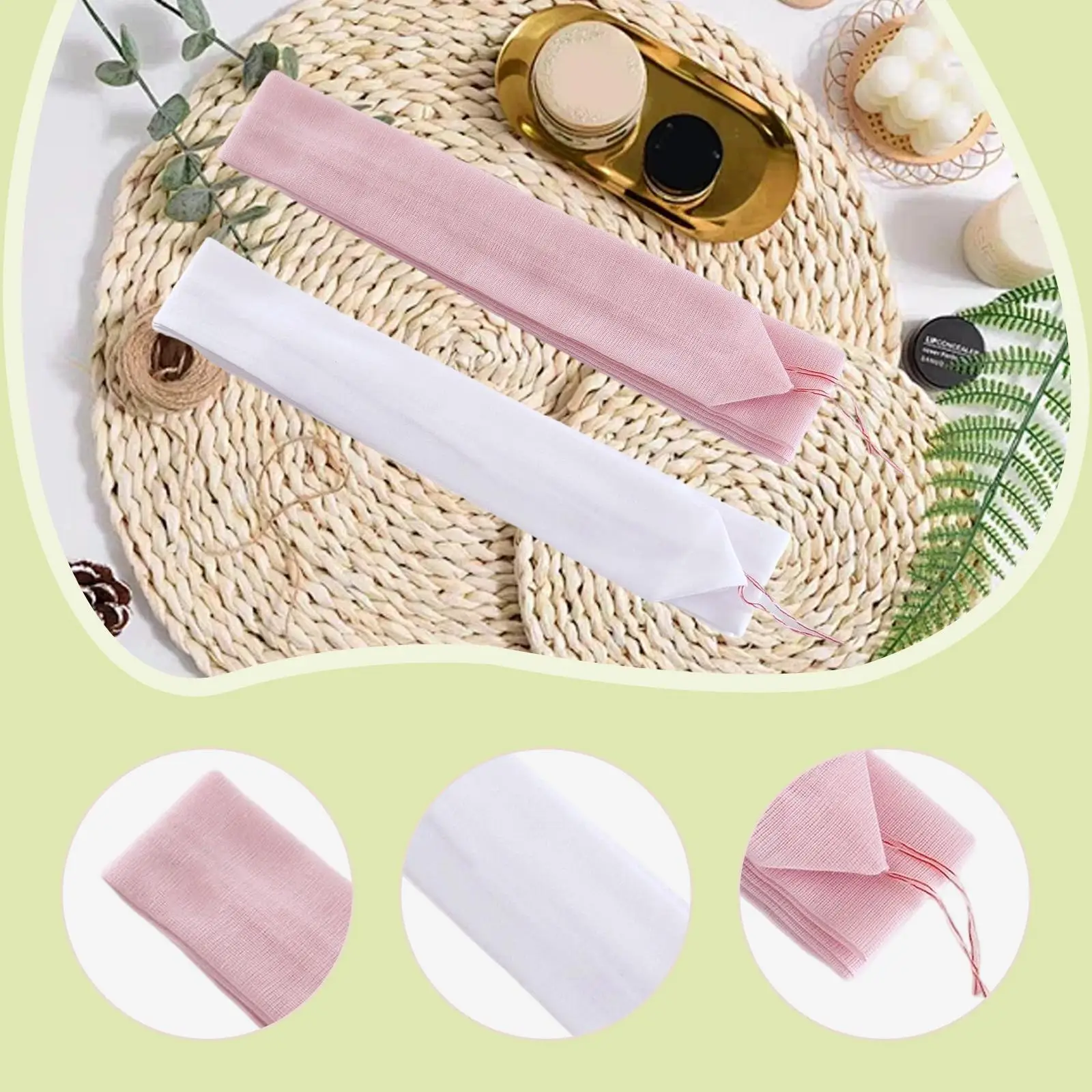 Koshihimo Waist Belt Easy Wear Japanese Design Elegant Soft Kimono Obi Belt