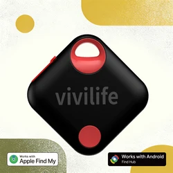 Bluetooth Smart Tracker: Key Finder & Anti - Loss Item Locator for Wallets, Bags, and Luggage (Black)