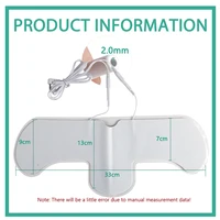 EMS Tens Electrode Pads Gel EMS Electrode Pads Non-Woven Patch Self-Adhesive Acupuncture Physiotherapy Electro Pad 2