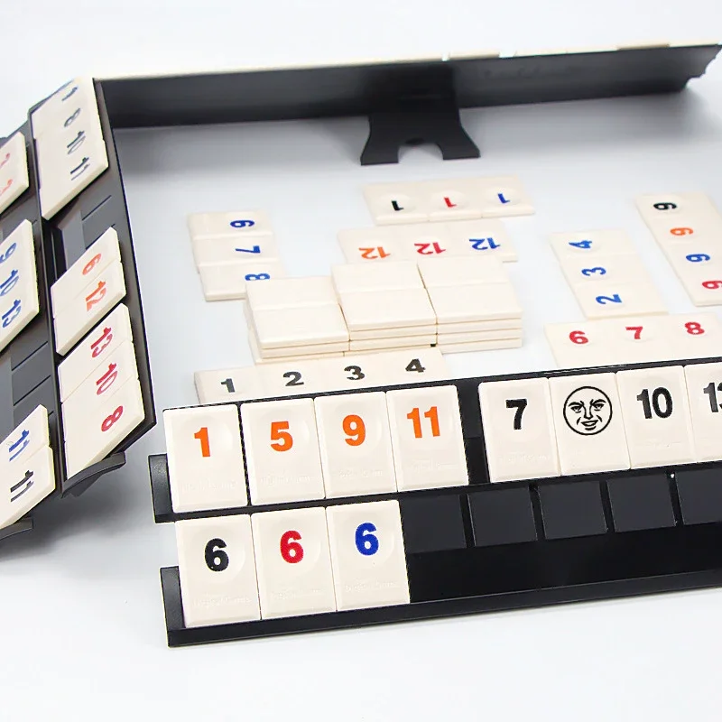 Mahjong Standard Edition Pull Number Game Cards Leisure Party Board Game Puzzle Toy