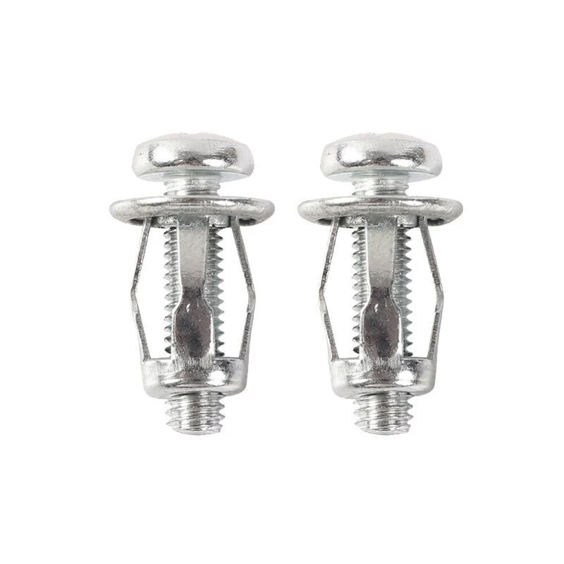 10 Pcs M5/M6 Jack Nuts Metal Screw Petal Nuts Screw For Hollow Wall jack nuts