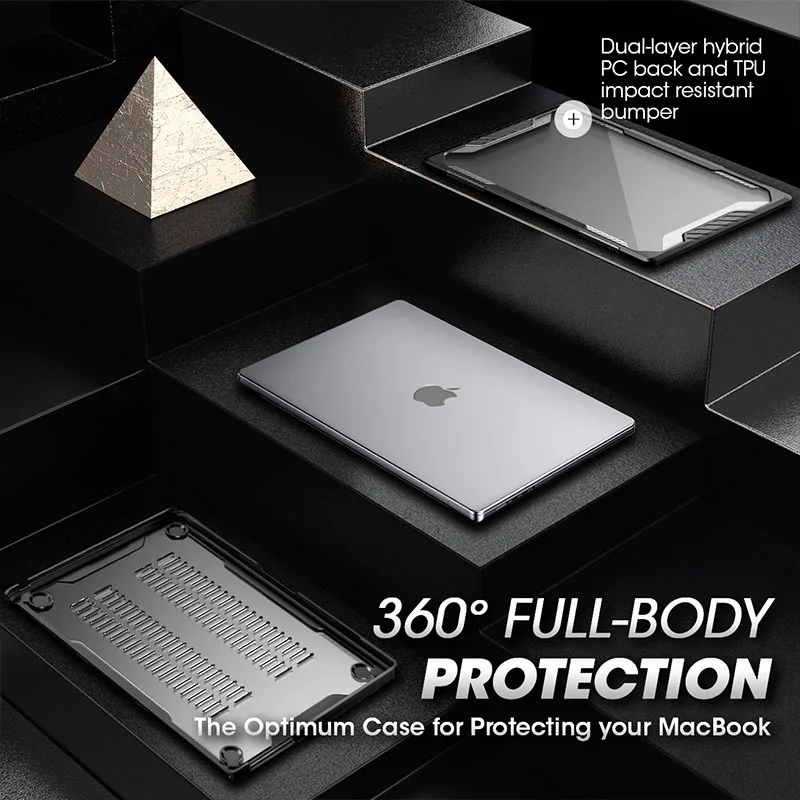 Supcase-capa Protetora Dura para Macbook Air Chip ub Dupla Camada A2681 m2 136 Case 2023 - Imagem 3