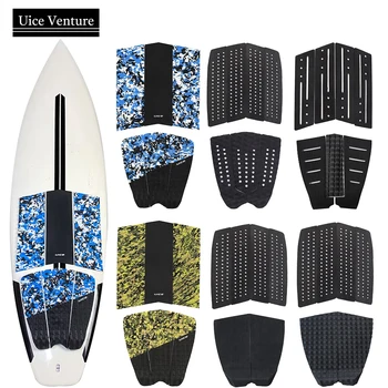서핑 보드 트랙션 패드, 미끄럼 방지 콤비네이션 패드, EVA 프론트 테일 패드 그립, 롱보드 서핑 액세서리