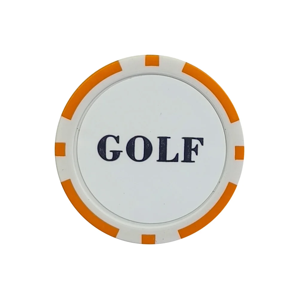 Golf Ball Marker With Golf Hat Clip 10Pcs Golf Ball Mark Golf Hat Clip