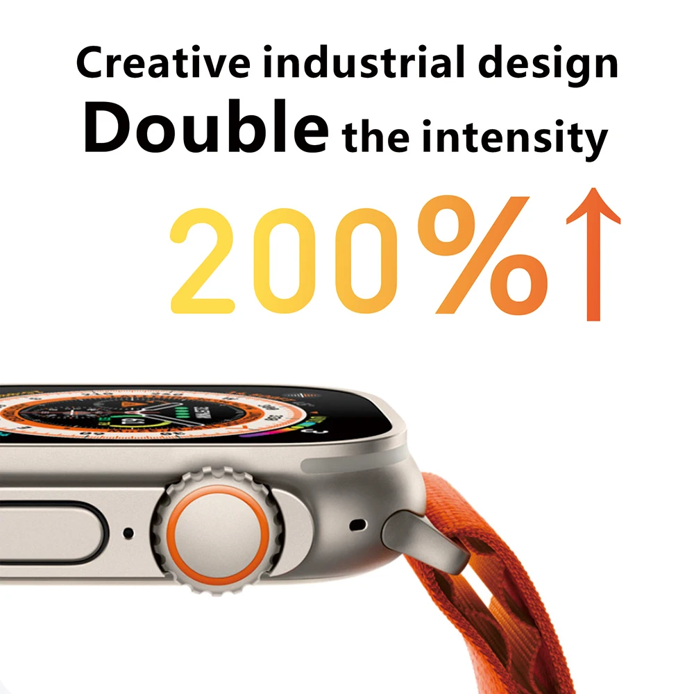 H11 Ʈ Ʈ ġ 49mm GPS NFC Smartwatch ƼŸ ձ 173   ƮϽ ð IOS Ʈ 