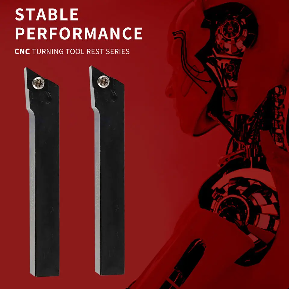 CNC External Turning Tool Holder 8mm 10mm 12mm 16mm 20mm 25mm for DCMT07 DCMT11 Carbide inserts