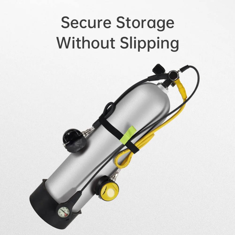Elastic and Scuba Diving Tank Hoop Strap with Anti Slip and Snag Resistant Features Suitable for 6L/12L Cylinder Tanks