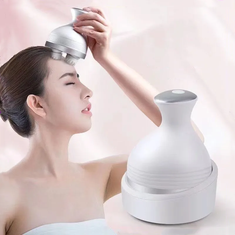 Strumento Di Massaggio Della Testa Cervicale Cervicale Elettrico 3D Corpo Spalla Collo Vibrante Presa Testa Massaggio Massaggiatore Del Cuoio Capellut