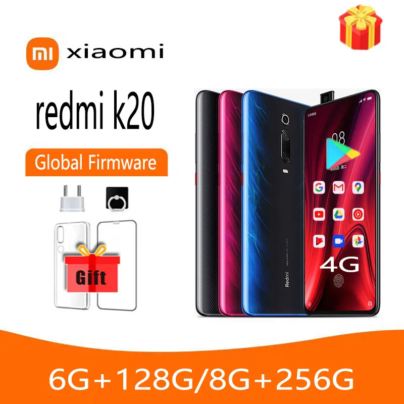 Originale Xiaomi Redmi K20 Smartphone Cellulare Android Snapdragon 6Gb + 128Gb 8Gb + 256Gb