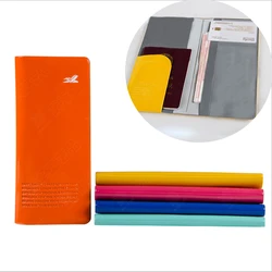 Candy Color Passport Holder Small Fresh Travel Simple Multifunctional Waterproof Card Holder Money Wallet Case Pvc Passport Bag