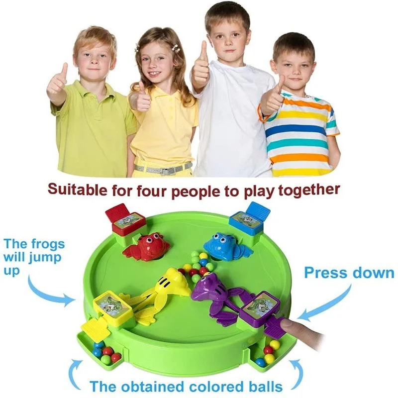 Funny Hungry Frog Eats Beans Strategy Game for Children and Adults Family Gathering Interactive Board Game Stress Relief Toys 3 Funny Hungry Frog Eats Beans Strategy Game for Children and Adults Family Gathering Interactive Board Game Stress Relief Toys 3