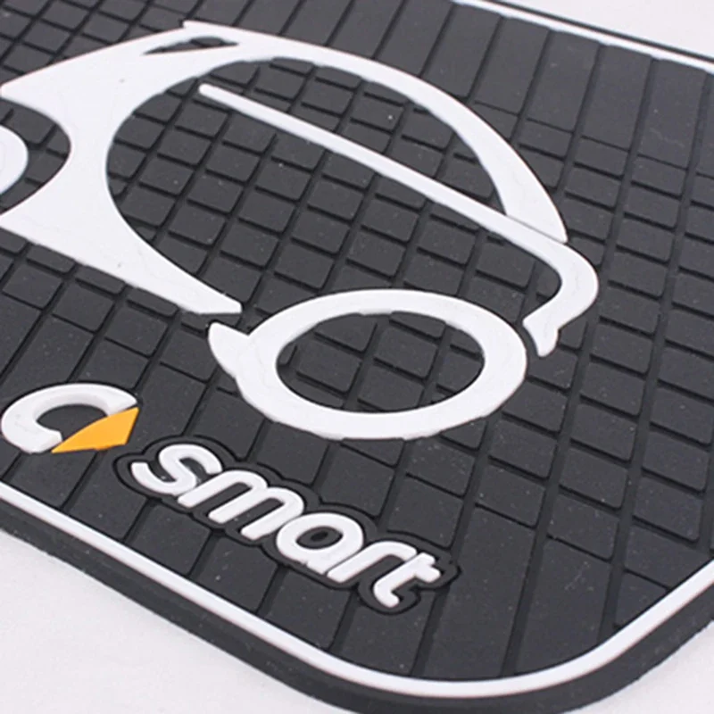 Car Dashboard Phone Holder Non-slip Silicone Mat for Smart 450 451 453 fortwo forfour