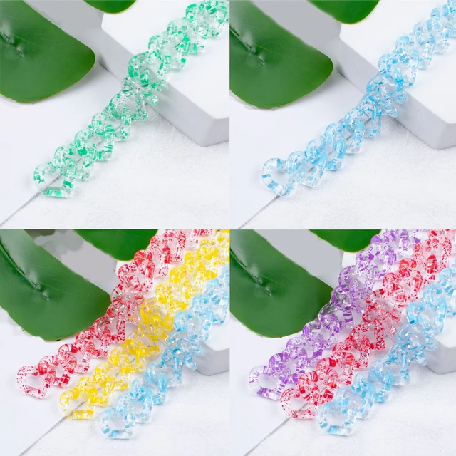 1PC Colorful Chain Shoe Charms For Croc DIY Fashion Cute Shoe Chain  Decorations All-match Luxury Croc Charms Designer New - AliExpress