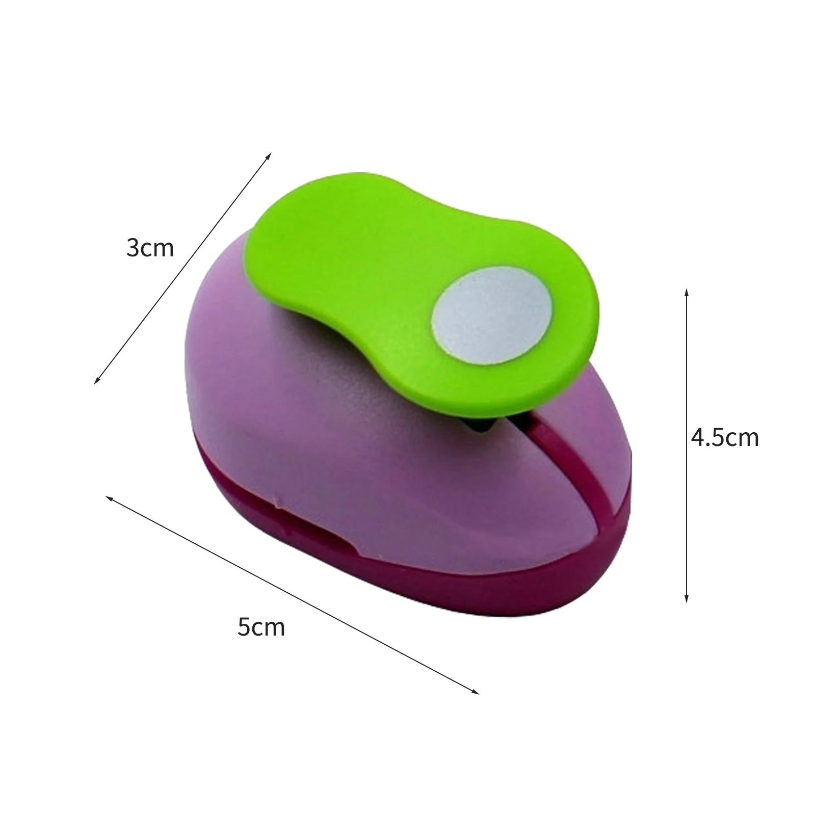 9/16/25/38/50/75mm Circle Paper Punch DIY Embossing Scrapbooking Machine Hole Punch Rounder Cutter