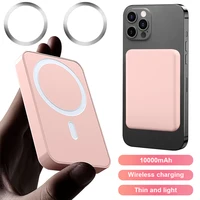 Portable Mini Magnetic Power Bank Fast Charging 5000/10000mAh  15W Wireless Charging Phone External Battery For iPhone 15 14 13 1