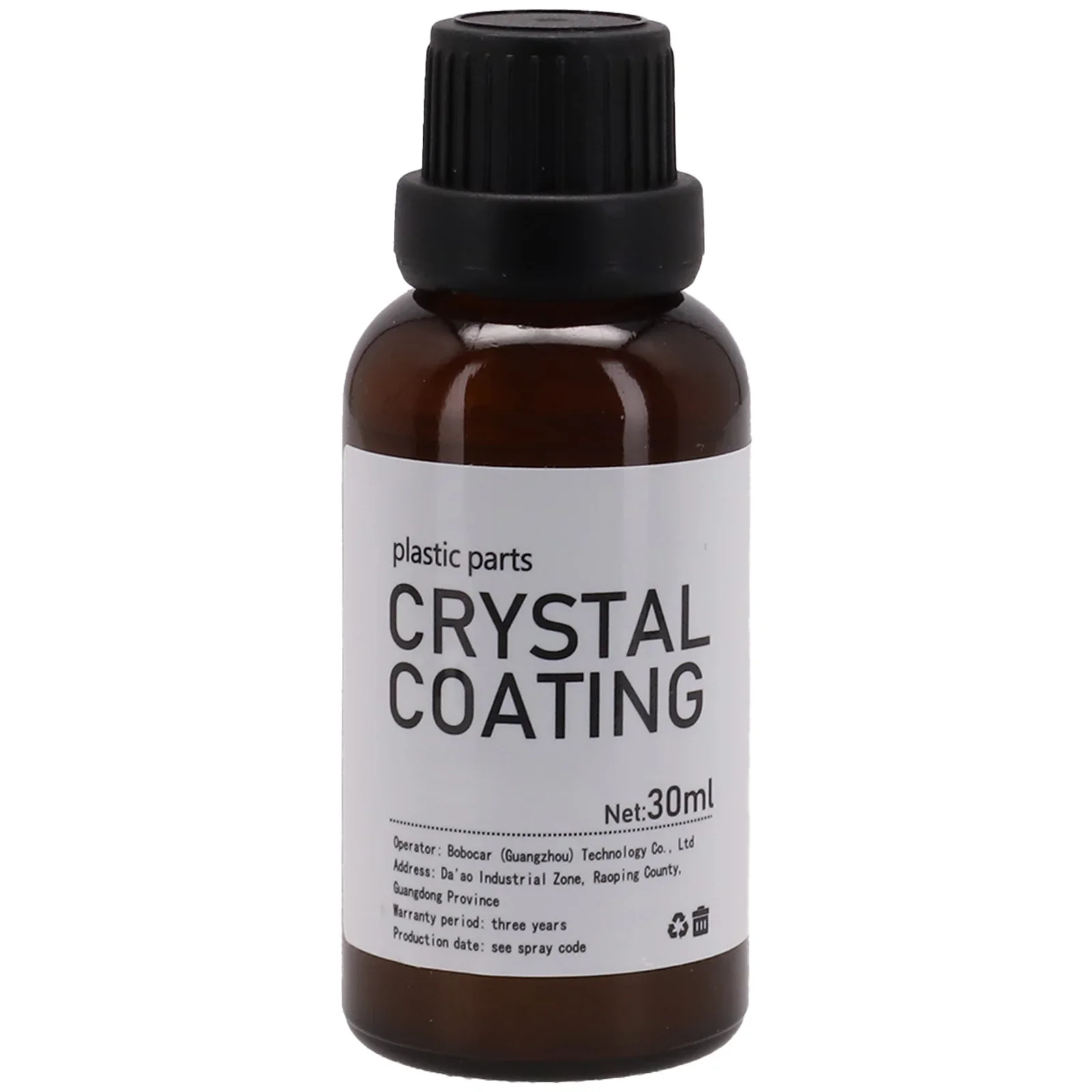 

Durable Retreading Agent Car Coating Agent 30ml/bottle Crystal Coating Agent Parts Plastic Refurbished Replacement