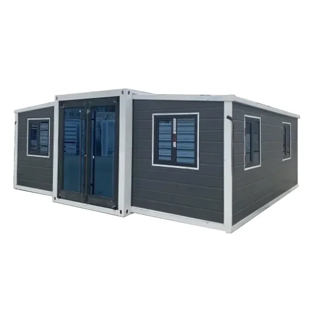 Eco Friendly Prefabricated Home Modular Villa Fireproof Rockwool Insulation Solar Ready Smart House Quick Build Residence 4