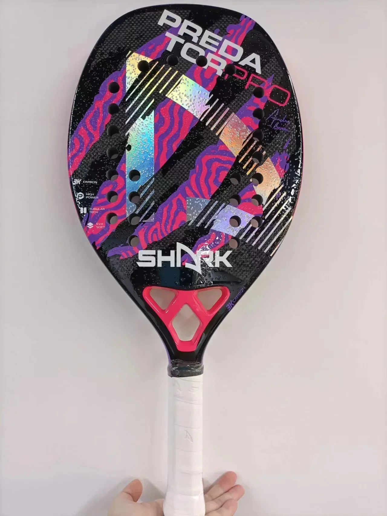 

carbon fiber beach racket outdoor beach sports with racket backpack, beach tennis racke