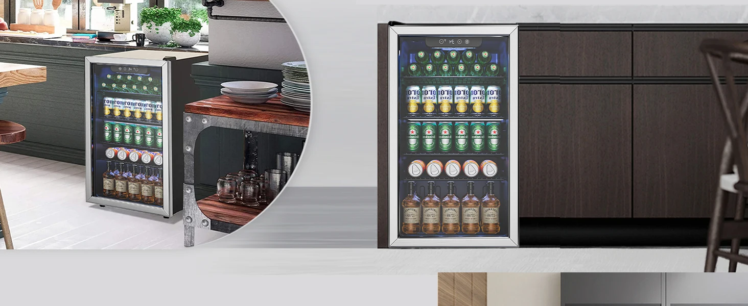 beverage fridge