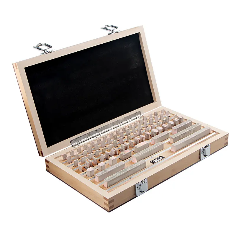 

High Accuracy Carbide Gauge Block With Wooden Box