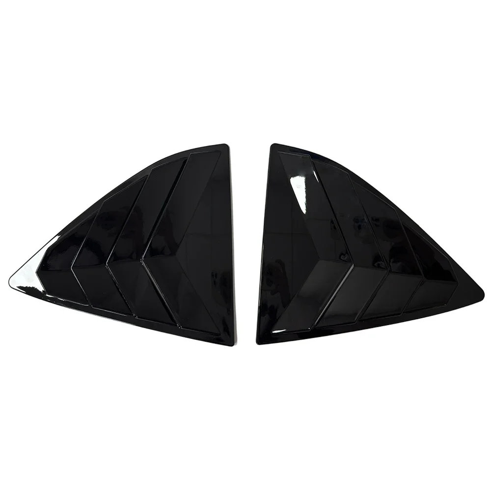 For Nissan Versa Sedan 2013-2018 ABS Plastic Rear Window Quarter Louver Scoop Co