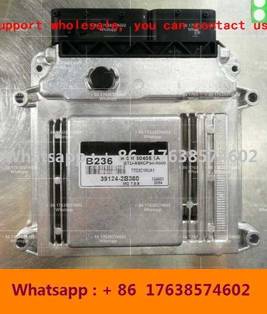 For Hyundai AT Kia Forte Cerato Car Engine Computer Board/39124-2B360/39124-2B130/39123-2B440/39121-2B030/39124-2B350/ECU