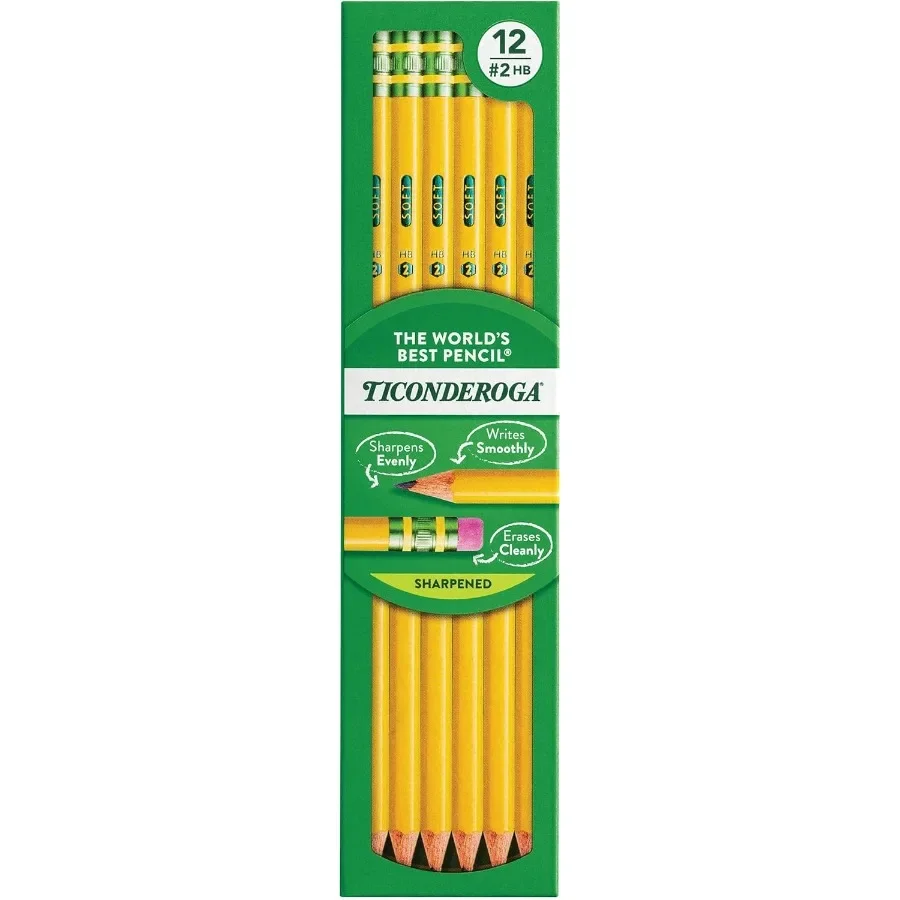 Pre-Pre-Sharpened 2HB Wooden Pencils 1