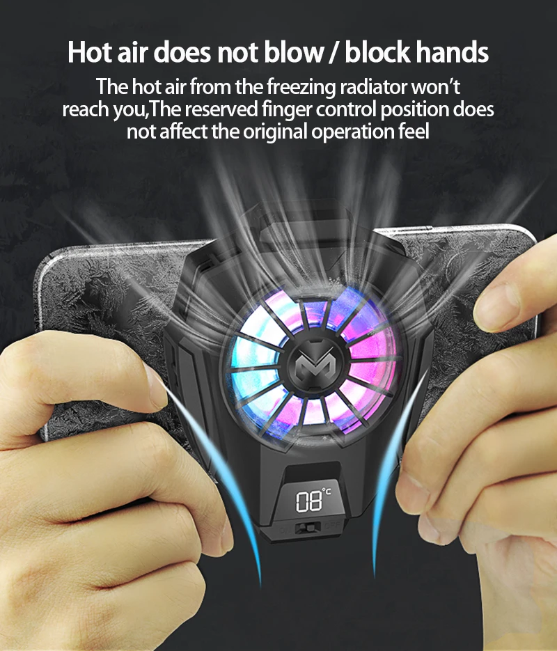 Hot air does not blow or block hands - Smart Cell Direct 