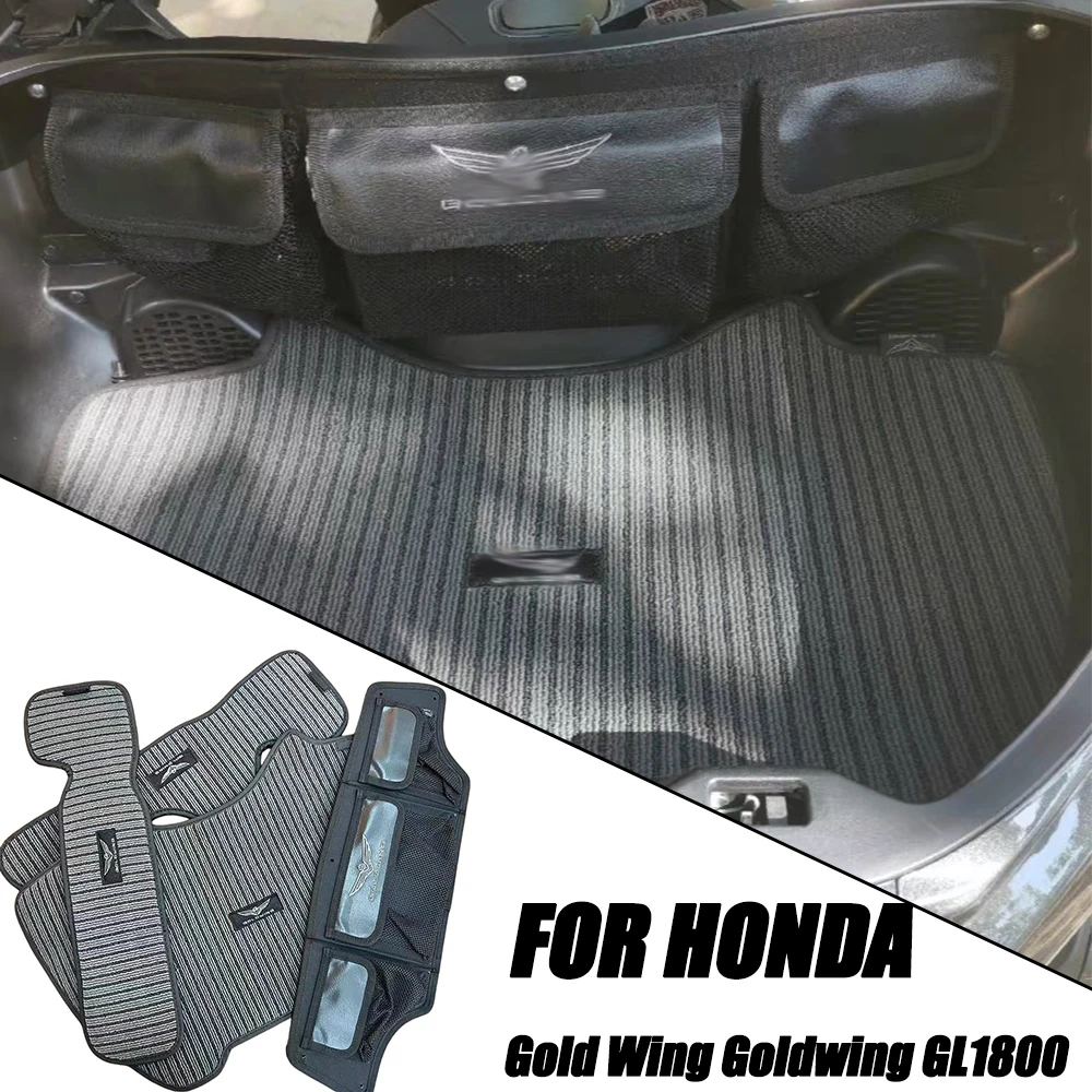 

For Honda 2018-2022 All Gold Wing Goldwing Tour GL1800 Motorcycle Rear Trunk Mat Saddlebag Mat Storage Pad Trunk Pad Case