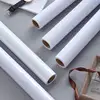 Pure White Wallpaper Self-Adhesive Waterproof Moisture-Proof Paint Kitchen Wall Stickers Cabinet Table Furniture Decoration Film 2