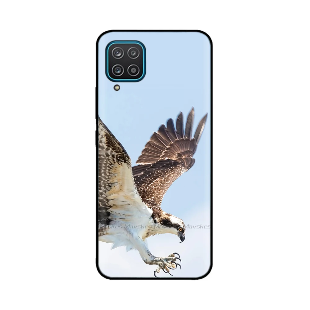 thumbnail image 1 of For Samsung Galaxy A12 M12 F12 Case 2021 Flower Painted Silicone Protect Cover For SamsungA12 A 12 M 12 SM-M127F Fundas Bumper, 1 of 5