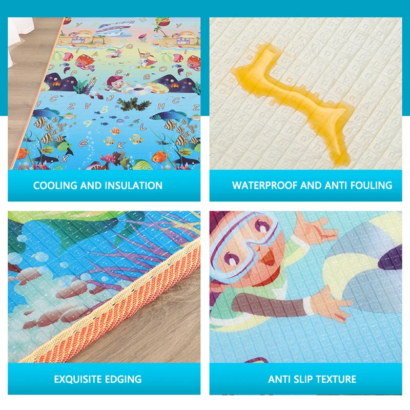 Baby Play Mat 200x180cm EPE EVA foam