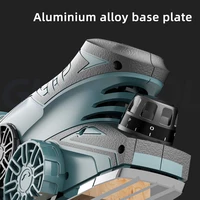 Cordless Electric Planer Brushless Motor Electric Router Trimmer Wood Cutting Machine Woodworking Tool For 12V Battery Planer 2