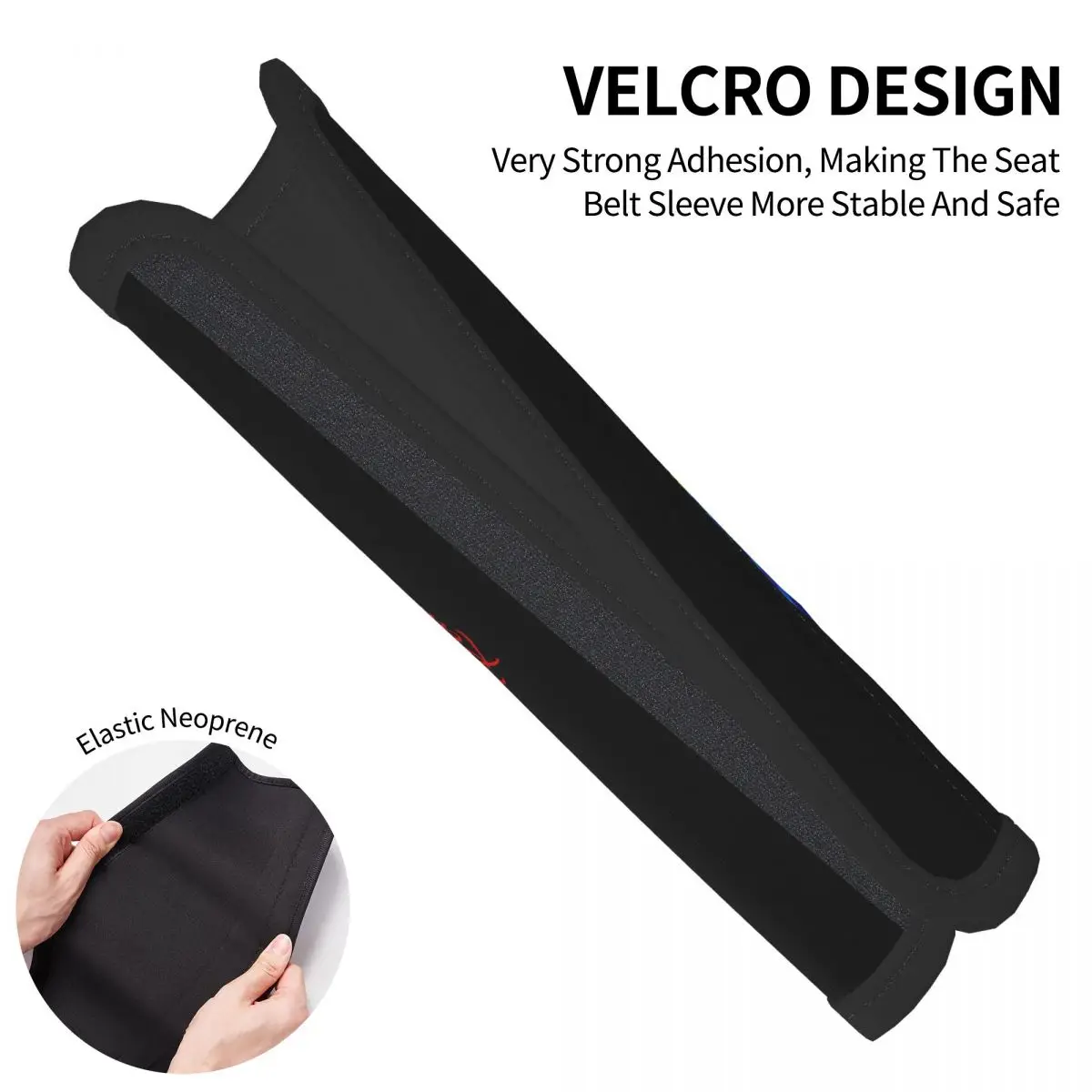 974 Reunion Island Car Seat Belt Pads 2 PCS Adjustable Reunionese Proud Seatbelt Shoulder Strap Covers