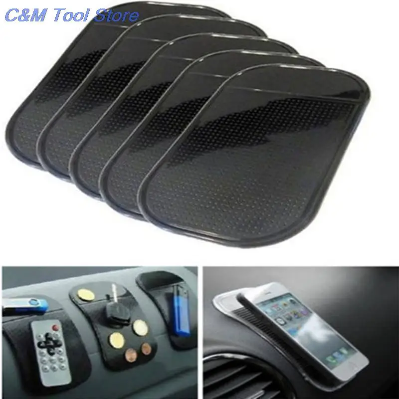 1Pc Car Dashboard Sticky Pad Mat Anti Non Slip Gadget Mobile Phone GPS Holder Interior Anti-slip Mat Accessories