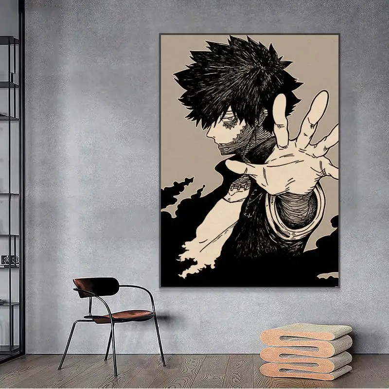 2022 Calendário Cartaz Popular Anime Meu Herói Academia Família Parede Hd  Impressão Adesivos De Parede Decoração Do Quarto Das Crianças Arte O597 -  Pintura E Caligrafia - AliExpress