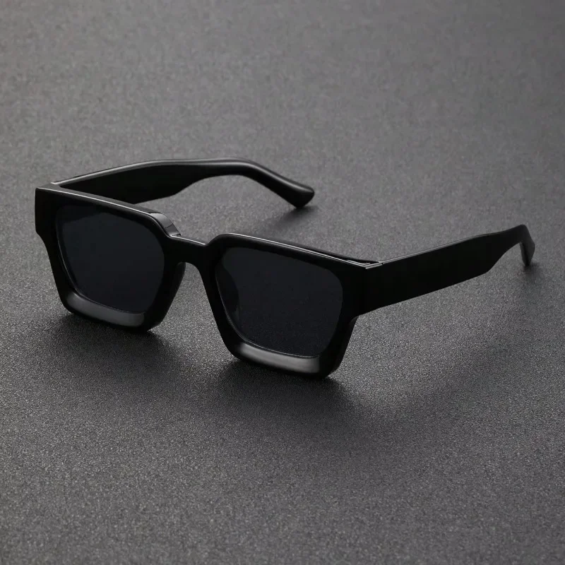 Lunettes carrées unisexes pêche plage - Monture plastique légère pour pêcheurs photographes