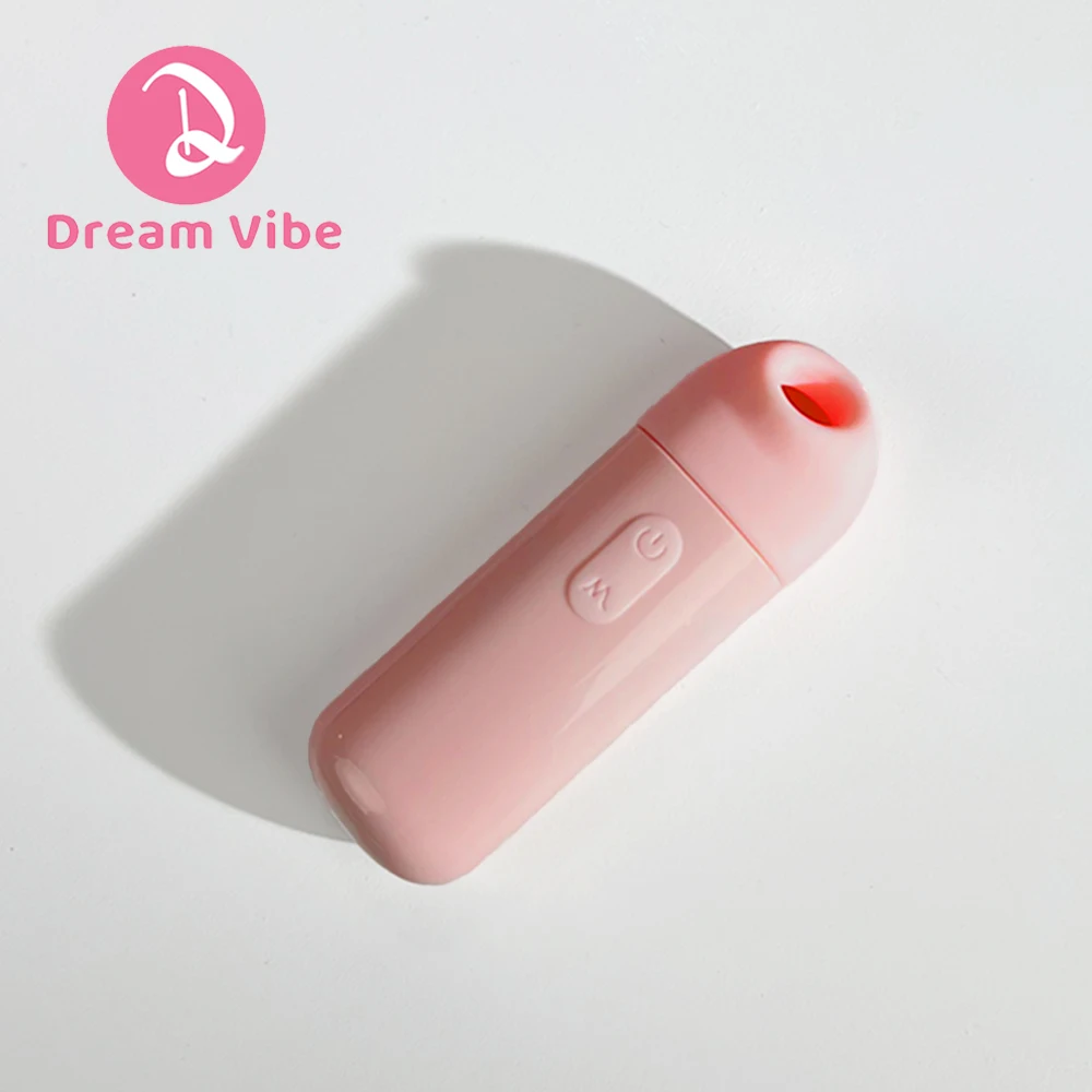 Lola Powerful Clitoris Sucker Mini Vibrator with 2 Motors Discreet Tapping & Vibrating Sex Toy for Women's Pleasure Penetration